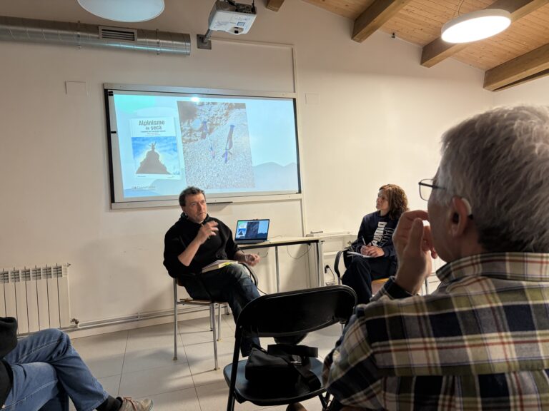 Edu Sallent presenta el seu últim llibre a Perafita