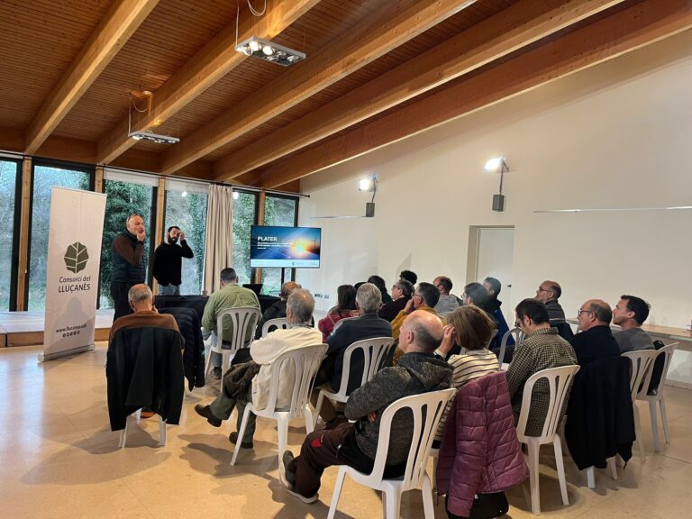 El projecte PLATER preveu que el Lluçanès destini 1.000 hectàrees a nous parcs fotovoltaics