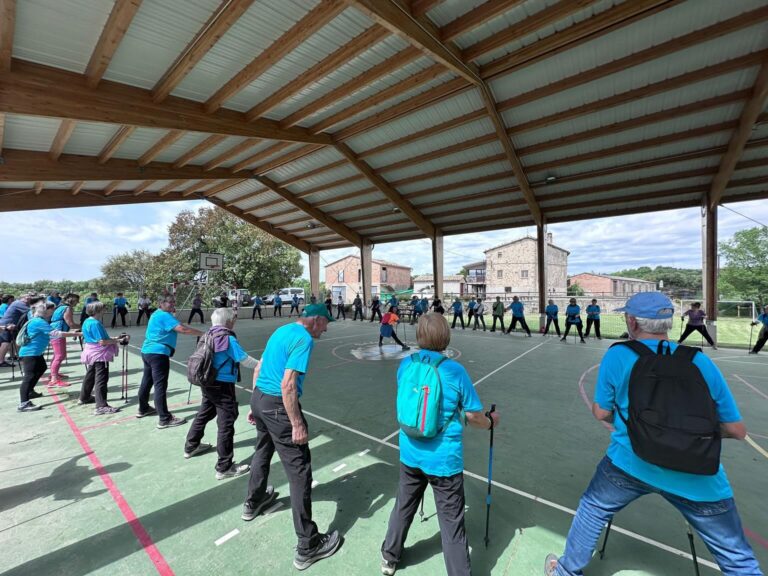Sant Martí acull al segona caminada conjunta d’El Lluçanès cap als 100