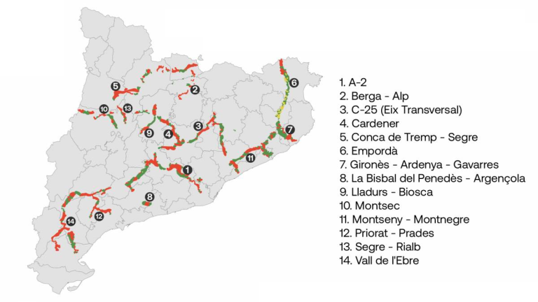 El sud del Lluçanès entra en un dels cinc eixos prioritaris per frenar els GIF