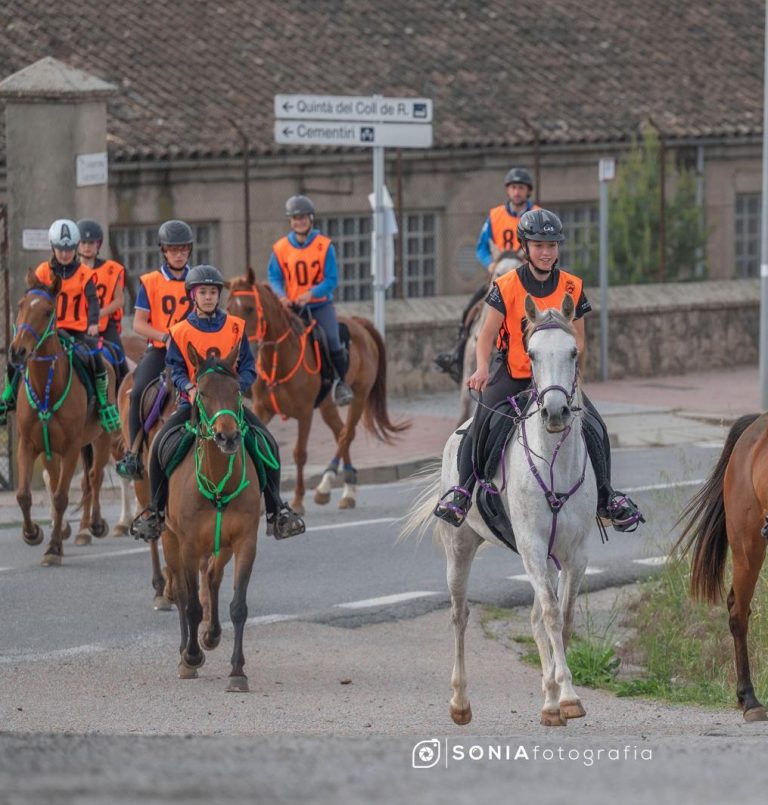 Els dos raids celebrats a Olost apleguen més de 250 genets