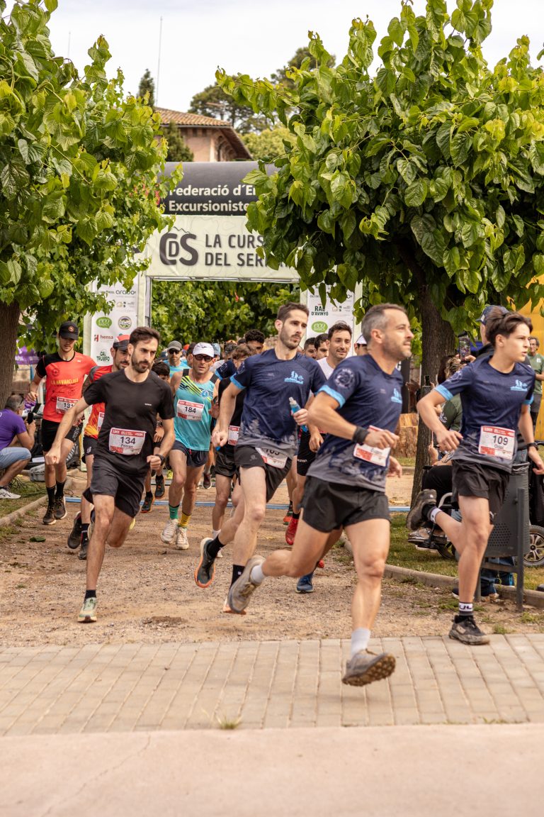 Sant Feliu Sasserra supera el repte de pujar set dies al Serrat Llobater