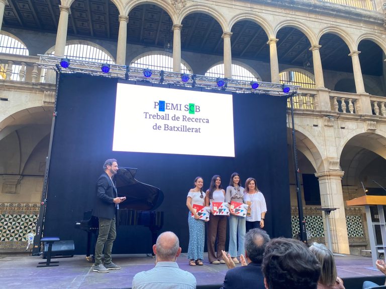 Núria Sañas, finalista dels premis de la Societat Catalana de Biologia